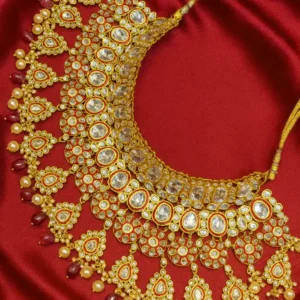 EAGLE JEWELLERS - PREMIUM KUNDAN BRIDAL JEWELLERY SETS ONLINE BRI-SK-004