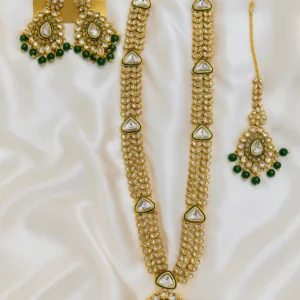 EAGLE JEWELLERS - SHAAHI KUNDAN LONG SETS / RANI HAAR LR-K-004