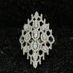 EAGLE JEWELLERS - PREMIUM AMERICAN DIAMOND FOR FEMALES RINGS RI-AD-006