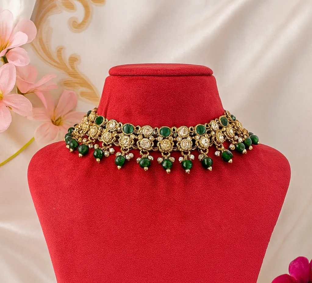 TRADITIONAL NECKLACE SETS NTR-004 - Image 2