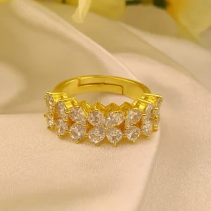 EAGLE JEWELLERS - PREMIUM AMERICAN DIAMOND FOR FEMALES RINGS RI-AD-014