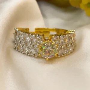 EAGLE JEWELLERS - PREMIUM AMERICAN DIAMOND FOR FEMALES RINGS RI-AD-011