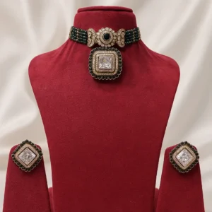 EAGLE JEWELLERS - CLASSIC PREMIUM MOSSAINITE CHOKER SET CH-MOS-001