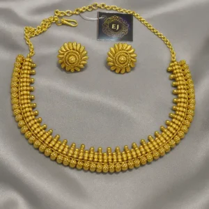 EAGLE JEWELLERS - ANTIQUE GOLD PLATED DHAROHAR COLLECTION NTP-024