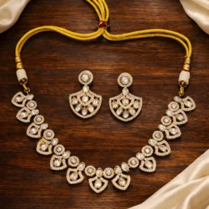 EAGLE JEWELLERS - VICTORIAN DELICATE NECKLACE SET NMOS-149