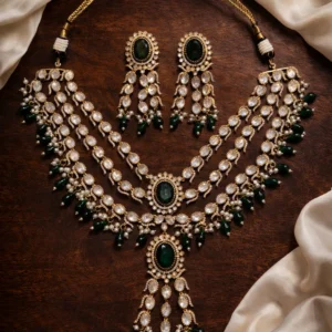 EAGLE JEWELLERS - VICTORIAN DELICATE NECKLACE SET NMOS-150