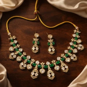 EAGLE JEWELLERS - VICTORIAN DELICATE NECKLACE SET NMOS-146