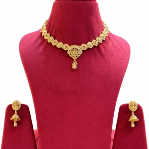 EAGLE JEWELLERS - ANTIQUE GOLD PLATED DHAROHAR COLLECTION NTP-031