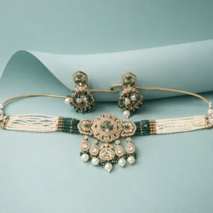 EAGLE JEWELLERS - CLASSIC PREMIUM MOSSAINITE CHOKER SET CH-MOS-023