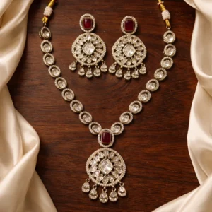 EAGLE JEWELLERS - VICTORIAN DELICATE NECKLACE SET NMOS-154
