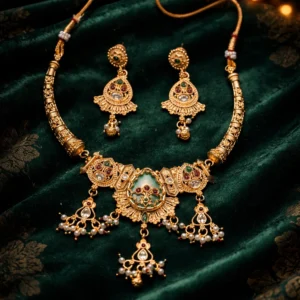 EAGLE JEWELLERS - THE ROYAL & REGAL HERITAGE NECKLACE SET COLLECTION NAG-054