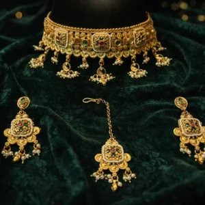 EAGLE JEWELLERS - THE ROYAL & REGAL HERITAGE CHOKER SET COLLECTION CH-AG-014