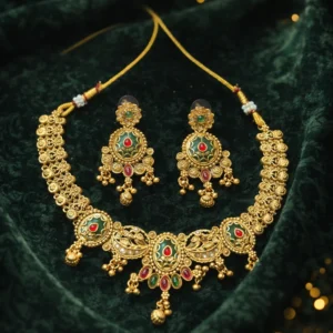 EAGLE JEWELLERS - THE ROYAL & REGAL HERITAGE NECKLACE SET COLLECTION NAG-048