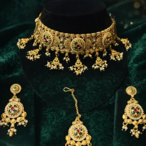 EAGLE JEWELLERS - THE ROYAL & REGAL HERITAGE CHOKER SET COLLECTION CH-AG-016