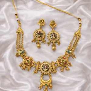 EAGLE JEWELLERS - THE ROYAL & REGAL HERITAGE NECKLACE SET COLLECTION NAG-060